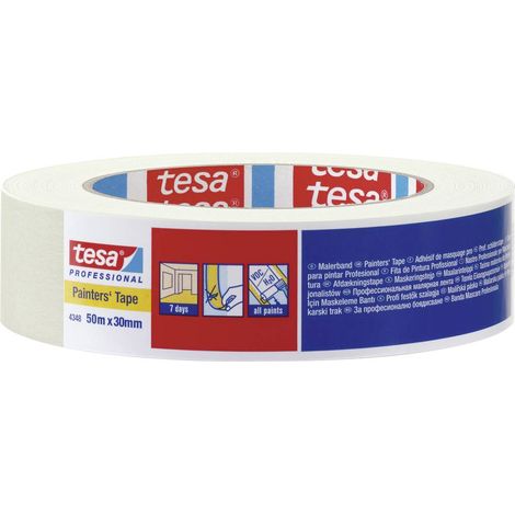 Nastro adesivo per mascheratura Tesa 7 giorni 50 m x 30 mm (1/5)