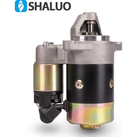 Démarreur de moteur QD124A 1,2 kW, moteur 12 V inversé pour le démarrage électrique du moteur et de la pompe à eau. (1/5)
