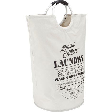 Mömax Wäschetonne Laundry in Hellgrau/Schwarz (1/2)