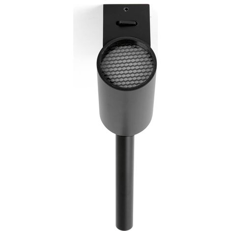 DANTE Aplique con lector negro LED 5W/3W 2700K (1/2)