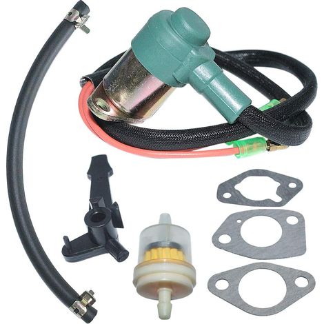 Kit de joint de solénoïde de carburateur, ligne de filtre à carburant pour Honda GX340 GX390 11HP 13HP Moteur (1/5)