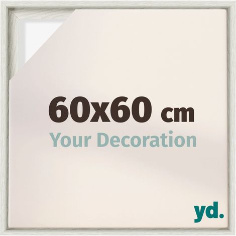 Your Decoration - Cadre flottant - Peinture À La Chaux - Cadre en caisse américaine pour toile sur chassis - MDF - Lyon (1/5)
