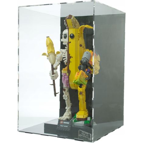 Vitrine für Lego 77072 Pelly Bone Fortnite, schwarzer Hintergrund (1/5)