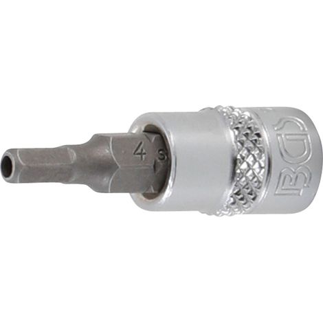 Chiave a bussola 6,3 mm (1/4") esagono interno con foro 4 mm