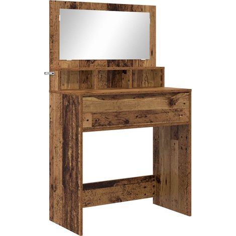 Maison Exclusive - Tavoli da Trucco per Camera da Letto con cassetto Legno vecchio (1/5)