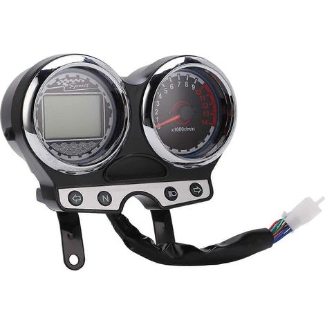 Compteur de vitesse LCD 12 V pour moto Suzuki EN125-2F EN150-a (1/5)