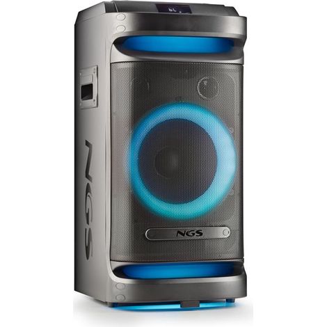 NGS WILD SPACE 1: 900W Party Speaker BT/TWS, USB/AUX, LED, trolley, 6h batterie. (1/5)