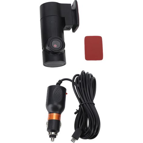 Caméra voiture WiFi 1080P FHD mini avec vision nocturne, enregistrement en boucle et surveillance parking (1/5)