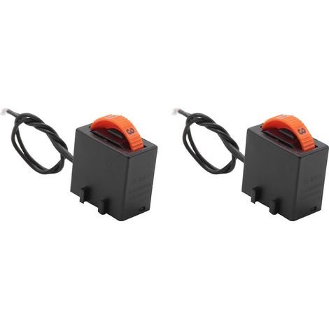 2 régulateurs de vitesse pour scie 250 V, meuleuse électrique, accessoires pour outils électriques, variateur de vitesse à 6 vitesses (1/5)