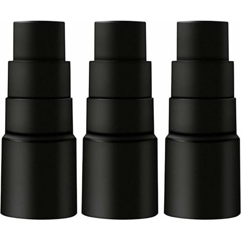 Lot de 3 adaptateurs pour tuyau d'aspirateur - Pour Kärcher Bosch Parkside Makita Metabo Black & Decker (1/5)