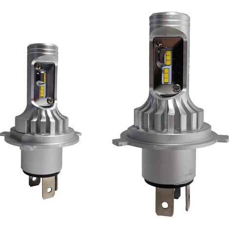 Coppia lampade a LED per auto moto H4 M9 6000-7000K 16W 12-24V 1500LM XM0006-1 (1/3)