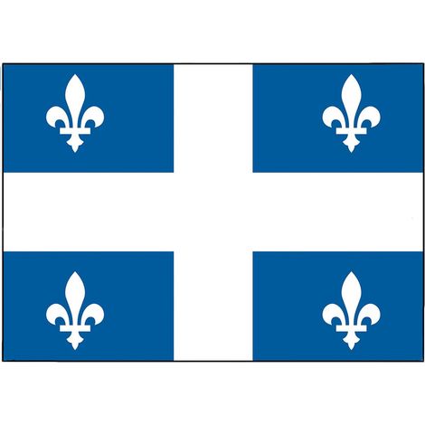 Plaque métallique déco Quebec by Cbkreation