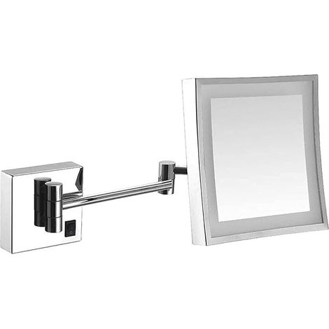 Products Bathroom Wall Mounted Makeup Mirror 3X