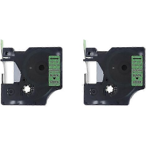 Lot de 2 rubans d'étiquettes pour imprimante LetraTag -PNP -150 -160, ruban à paillettes de 12 mm (1/5)