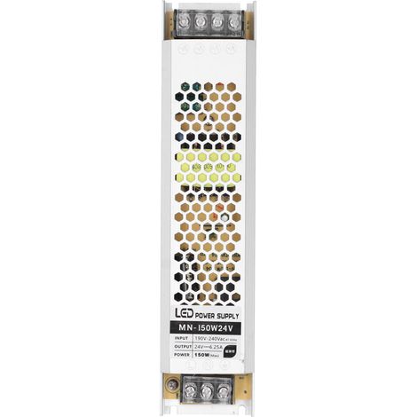 Alimentation LED étanche 150W 24V AC190-240V CTN Series – Transformateur pour éclairage, driver extérieur IP67