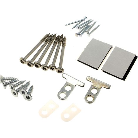 Kit fixation façade habillage lave-vaisselle Bosch – Compatible avec modèles DF210100/13, DF211100/10, DF260101/38 – Références 00618833, 00638091