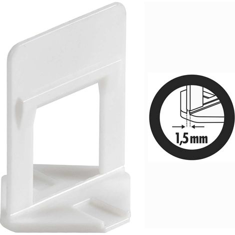 Bases R.L.S HD Croisillon nivelant pour carreaux - Forte épaisseur 12 à 20 mm - Sachet de 400 - RAIMONDI - 15145
