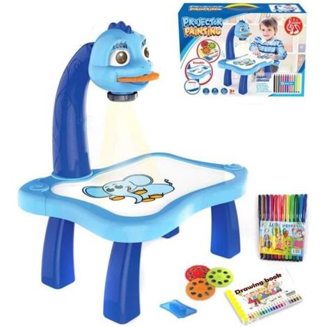 Projecteur De Suivi Et Dessin - Table De Projection Pour Enfants - Idéal Pour Apprentissage Créatif - 1 Pièce (1/4)