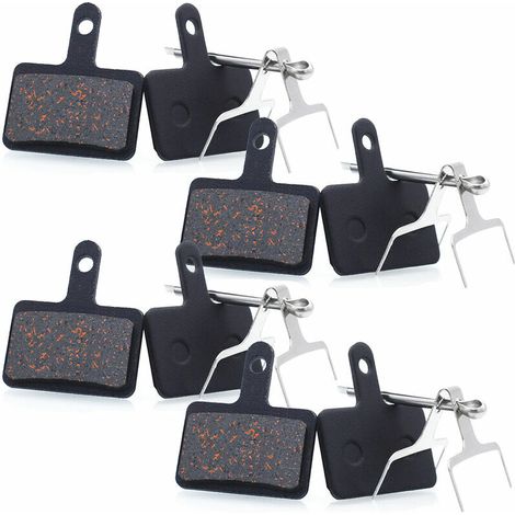 4 Paires De Plaquettes De Frein A Disque En Resine De Velo, Plaquettes De Frein A Disque De Velo De Montagne, Adaptees Au M355 (1/5)
