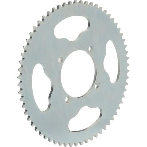 Pignon T8F 64T pour Motos 47 Cc 49 Cc, Plateau 4 Trous 54 Mm avec une Excellente ténacité, Pignon d'entraînement Arrière Professionnel ATV Quad Pit (1/4)