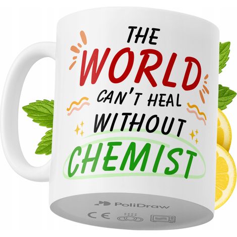Lustige Kaffeetasse für Chemiker mit witzigem Textdesign – ideal für Geburtstage, Namenstage, Feiertage und besondere Anlässe. Hochwertige Tasse für Zuhause, Büro und Arbeit. Farbe: Weiß, 330 ml.