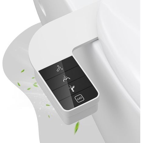 Bidet toilette japonais non électrique – Buses rétractables autonettoyantes – Design ultra mince – Installation facile sur cuvette (1/5)