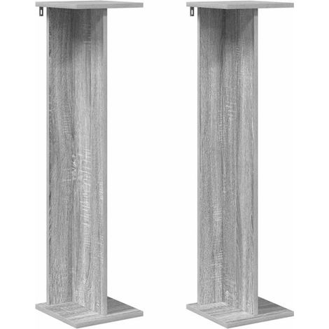 Support pour plantes Sonoma gris 25 x 25,5 x 100,5 cm (1/5)