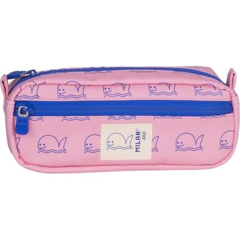 Astuccio a 2 scomparti, 460 pezzi, rosa, Milano
