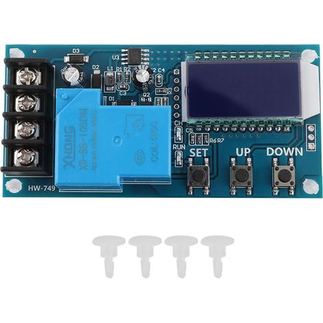 Carte de protection du module de contrôle de charge de batterie XY-L30A 6-60 V avec écran LCD (1/5)