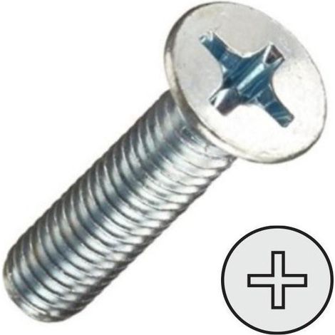 Tornillo Rosca Metrica Din 965 04X040Mm Cincado Fontana 500 Pz