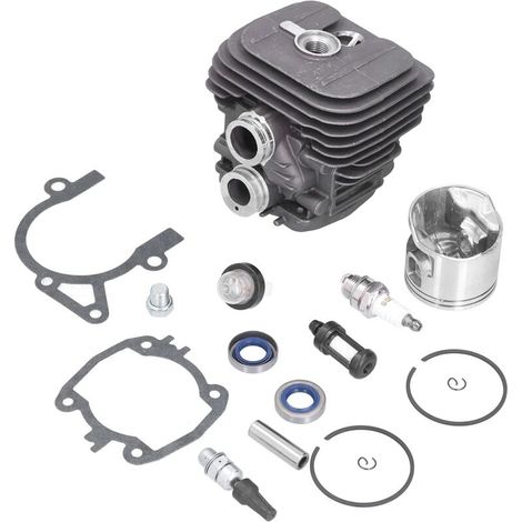Cylinder Kit, 50mm Cylinder Piston Assembly Seals, Fuel Filter Pressure Reducing Valve Kit 4238 020 1202 for STIHL TS 410 420 Chainsaw (1/5)