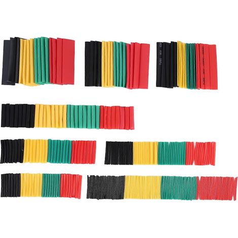 Sortimentsset mit 328 Schrumpfschläuchen für Kabel (Verhältnis 2:1) (1/5)