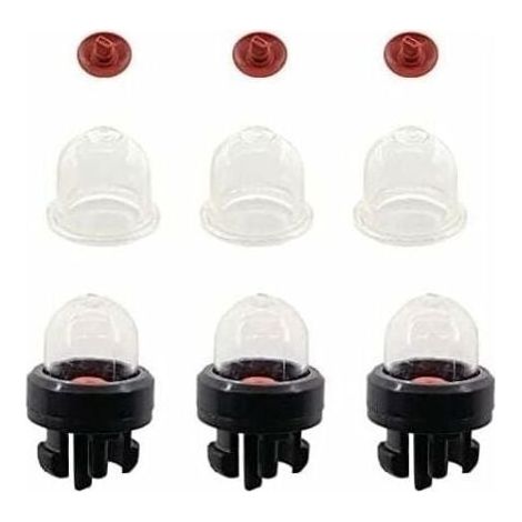 Lot de 3 Pompes d'Amorçage pour Tronçonneuses Stihl FS38, FS40, FS45, FS50, FS55, FS75, FS80, FS85, Compatible avec les Marques Ryobi, McCulloch et Husqvarna.,INHHUB (1/4)