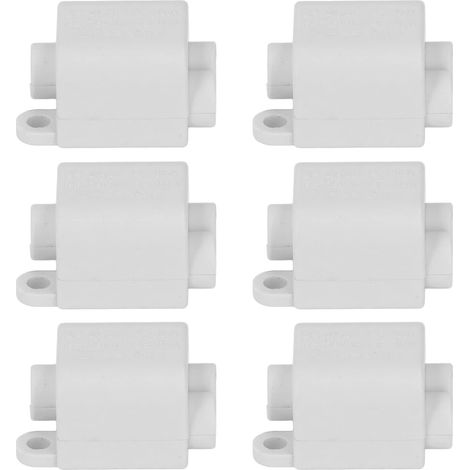 Connecteurs répartiteurs de fils en T 6 pièces – 1000 V, 100 A, connexion rapide, sans soudure, pour câblage électrique et installation domestique (1/5)