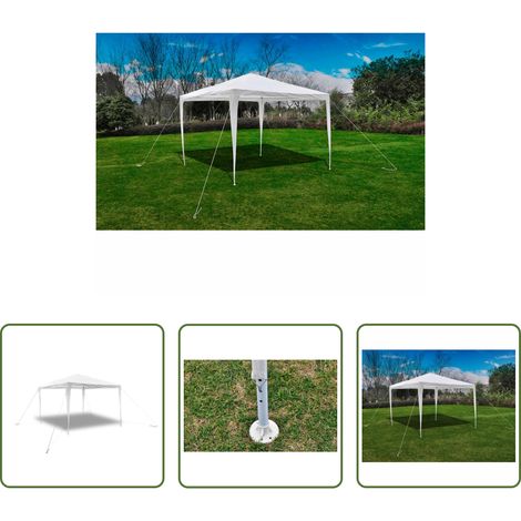 Abri de jardin - Belvédère de jardin à toit pyramidal 3x3 m (1/5)