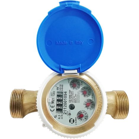 SCELTO DA DESIVERO Contatore acqua fredda 1" rulli prot. codice prod: DSV14637