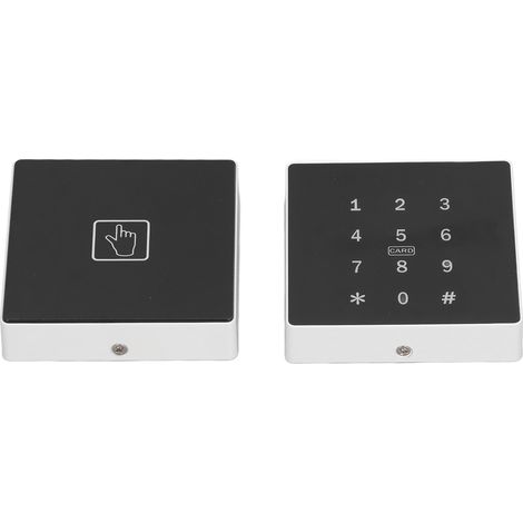 Kit de verrouillage électromagnétique pour porte avec 10 cartes, système de contrôle d'accès sans fil 280 kg, alimentation 100 V à 240 V CA. (1/5)