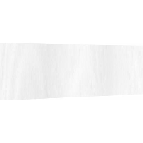 Paravento divisorio 165 x 600 cm bambù bianco DEC031141