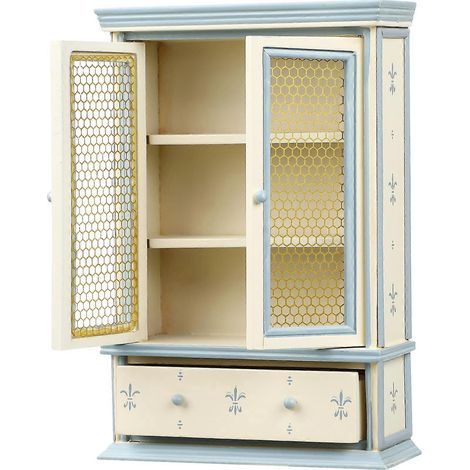 Miniatur-Bücherregal, Aufbewahrungsmöbel, Deko-Spielzeug für Puppenhäuser – 14,80 x 10,00 x 3,70 cm – Beige (1/4)