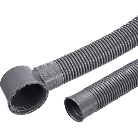 Bonde de baignoire extensible Sourcing Map, tuyau vidange 75 cm pour douche, gris, lot 1 (1/5)