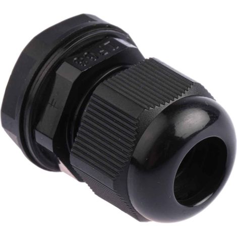 Presse-étoupe PG13.5 en Nylon 66 pour câble de 6mm à 12mm, avec contre-écrous, IP68 ( Prix pour Paquet de 10 )