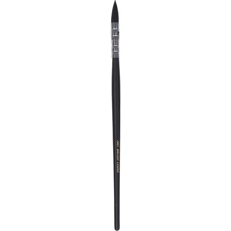 Pinceau détaillé en poils de nylon pour aquarelle, lavis et écriture - Modèle rond brossé à la main (Noir 3) (1/5)