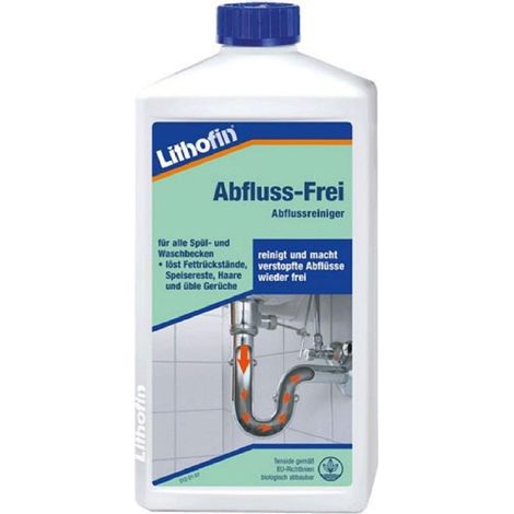 LITHOFIN Abflussfrei, 1Ltr