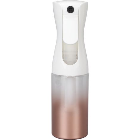 Bouteille pulvérisateur brume fine multifonction 200ml or rose pour coiffure, nettoyage, jardinage et soin de la peau - vaporisateur continu (1/5)