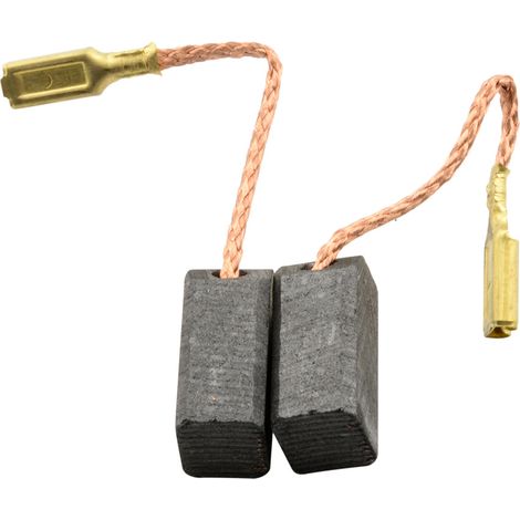 Balais de Charbon pour Felisatti Coupeuse/Scie TP116 - 6,3x8x14mm (1/2)