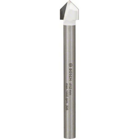Bosch Accessories 2608587166 Glas- und Fliesenbohrer 12 mm Gesamtlänge 90 mm Zylinderschaft 1 St.