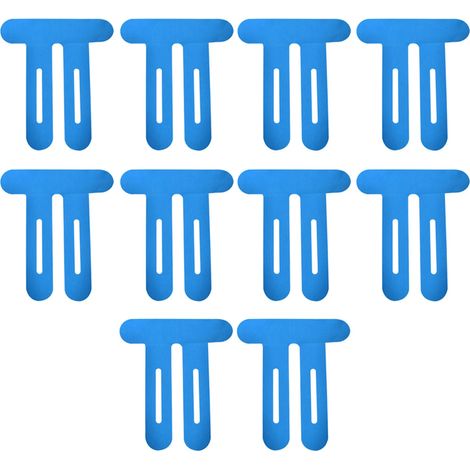 Confezione da 10 cerotti kinesiologici per ginocchia, pretagliati, traspiranti ed elastici, ideali per corsa, escursionismo e ciclismo. (1/5)