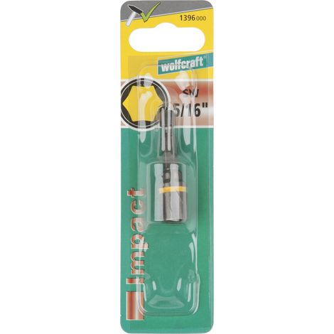 Steckschlüssel Wolfcraft 1396000 Chrom-Molybdän Stahl 50 mm (1/2)