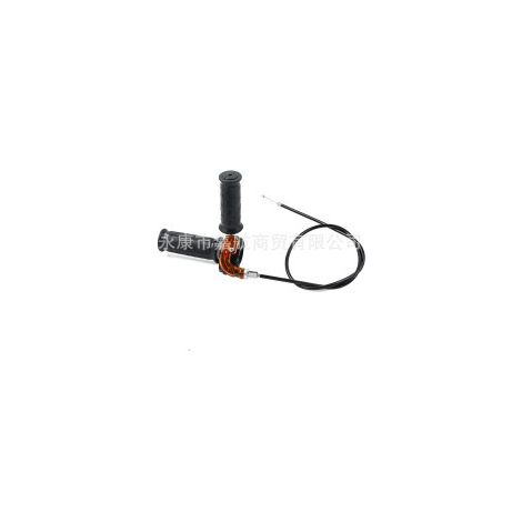 Accessoires pour mini-motos 47/49 cm³, quads tout-terrain, cache-accélérateur visible, câble d'accélérateur noir