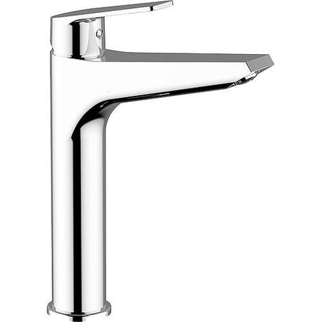 Mitigeur de lavabo Gastona Saillie 152mm modèle haut sans garniture d’écoulement, chromé (1/3)